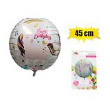 Unicorn Orbz Foil Balloon