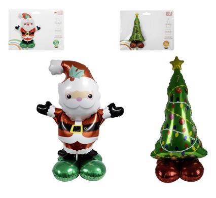 Santa Air Walker Foil Balloon