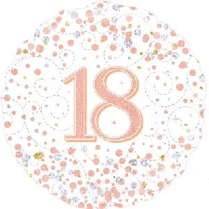 Foil Balloon 18in Milestone 18's