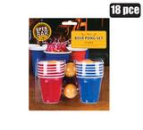 Beer Pong Set 18 Piece Mini