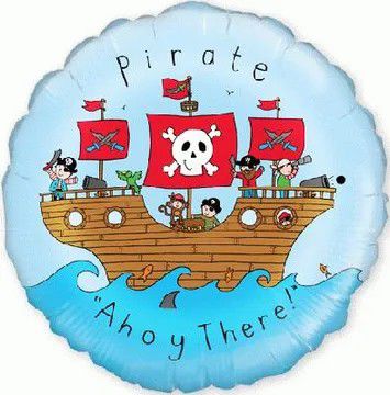 Pirate 18" Foil Balloon