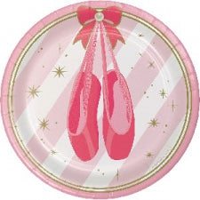 Ballerina Paper Plates 9" 10pcs
