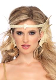 Gold Glitter Mermaid Ears  2pc
