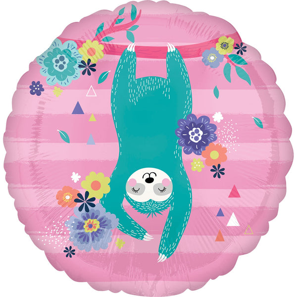 Sloth 18" Foil Balloon