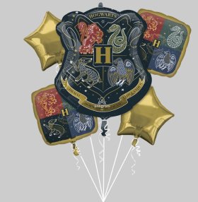 Harry Potter Foil Balloon Bouquet 5pc