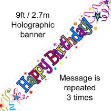 Banner Age/Milestone - Happy Birthday