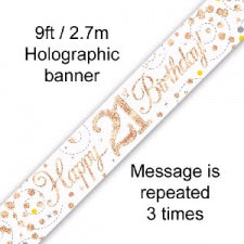 Banner Age/Milestone - 21's