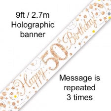 Banner Age/Milestone - 50's
