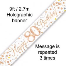 Banner Age/Milestone - 80's