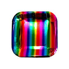 Paper Plates Metallic