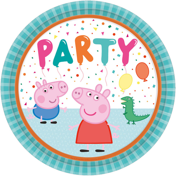 Peppa Pig Paper Plates 9" 8pcs