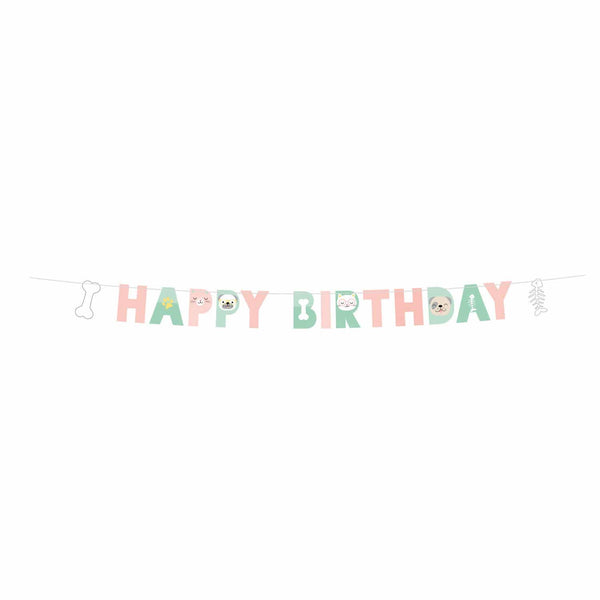 Hello Pets Letter Banner