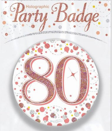 Badge Age/Milestone Happy Birthday