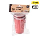 Beer Pong Cups 450 ml 6 pack