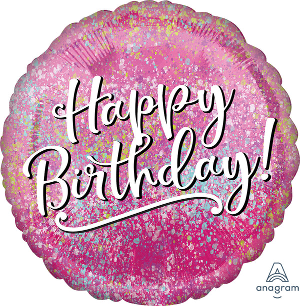 Foil Balloon Happy Birthday 18" - Various Options
