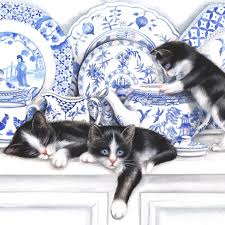 Ti Flair - Black Cats with China
