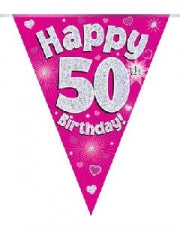 Bunting Age/Milestones - 50's