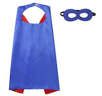 Cape Blue with Mask
