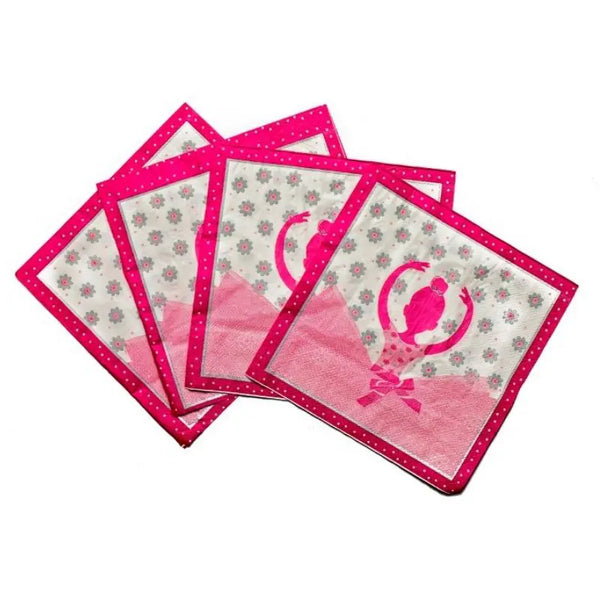 Ballerina Serviettes 10pcs