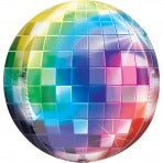 Disco Foil Multi-Colour Balloon 18in