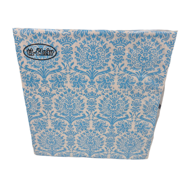 Ti Flair Fine Damask Light Blue Serviettes