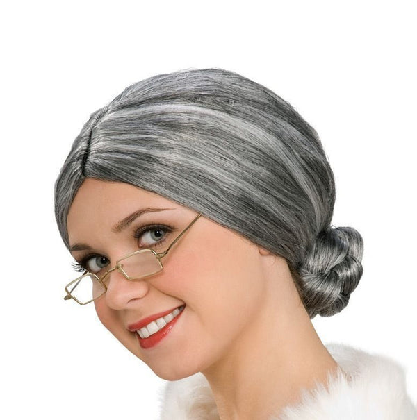 Granny Wig with Bun