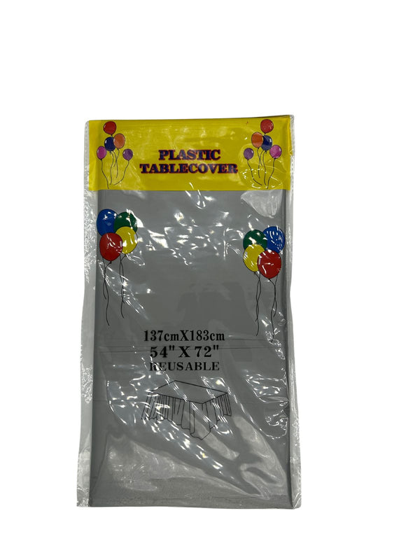 Tablecloths Plastic Re-usable 137x183cm