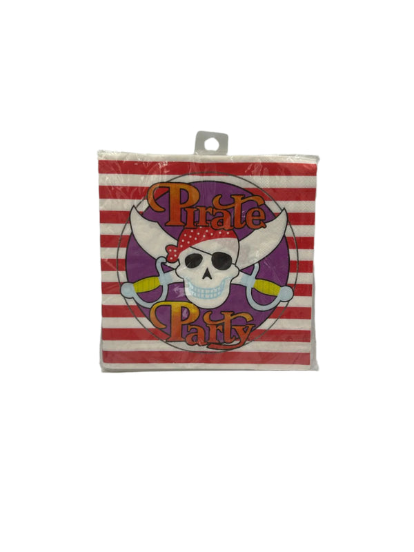 Pirate Serviettes 20pc