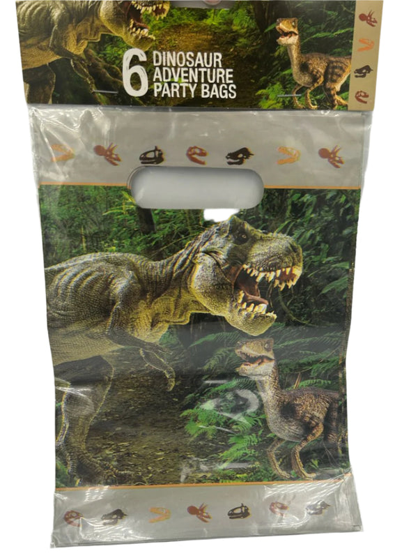 Dinosaur Party Bags 6"