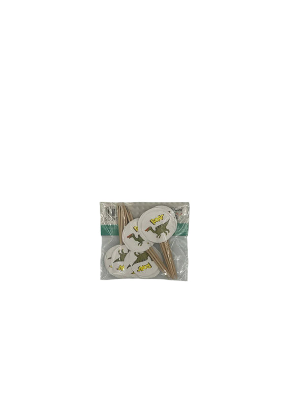 Dinosaur Cupcake Toppers 24pc