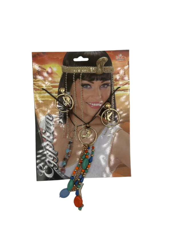 Egyptian Necklace and Earing Set