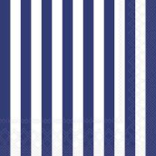 Ti Flair - Klassik Streifen Royal Blue - White