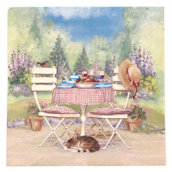 Ti Flair - Lunch on Garden Table
