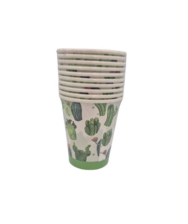 Mexican Cactus Paper Cups
