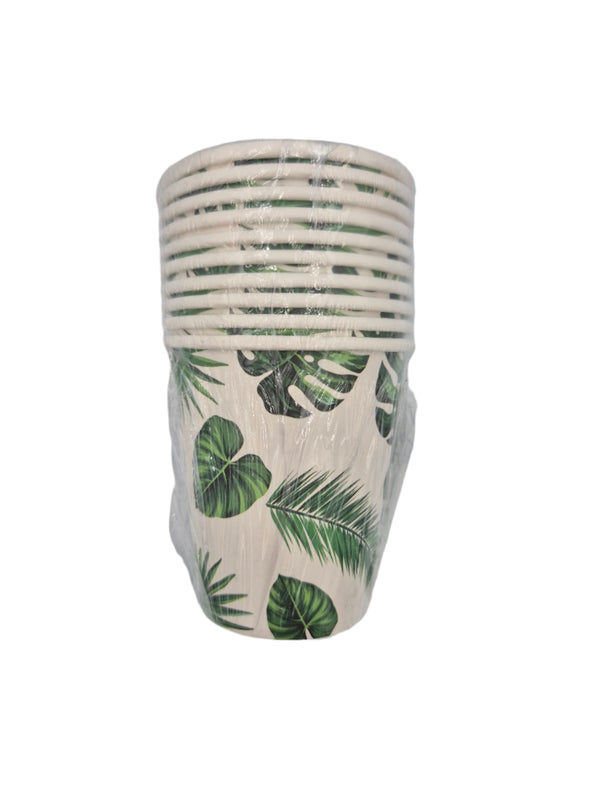 Monster Leaf Paper Cups