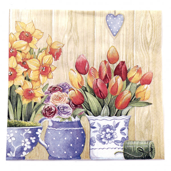 Ti Flair - Macetas con Flores Primavera