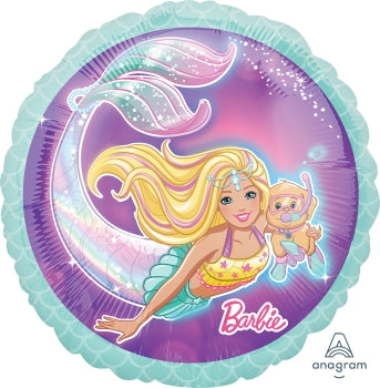 Barbie 18" Holographic Foil Balloon