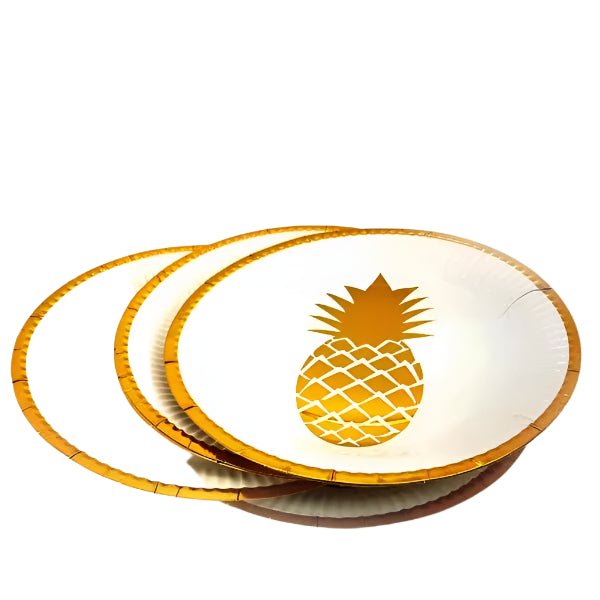 Paper Plates Pineapple