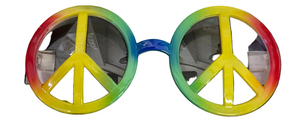 Hippie Peace Rainbow Glasses