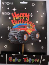 Monster Truck Cake Topper