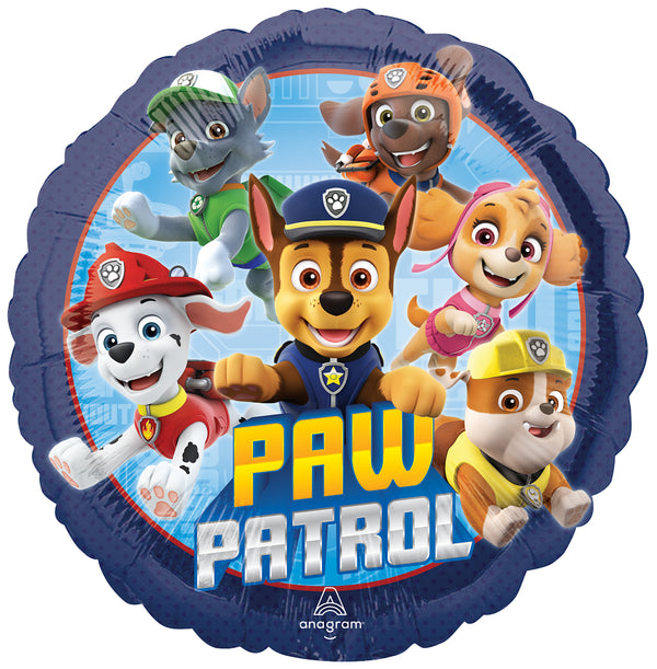 Paw Patrol 18" Round Foil Balloon