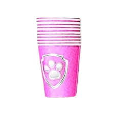 Paw Patrol Pink Cups 10pc
