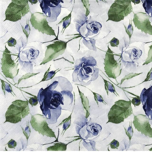Ti Flair - Powdery Roses Blue