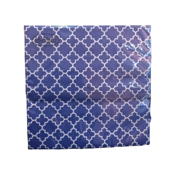 Ti Flair - Quattrefoil Lattice Blue