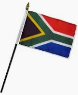 SA Desk Flag 14*21 cm Small
