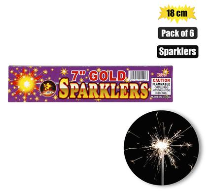 Sparklers 18cm 6 Piece