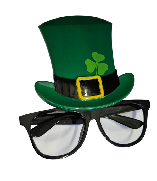 St Patricks Top Hat Glasses