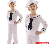 Sailor Navy Costume Set Child