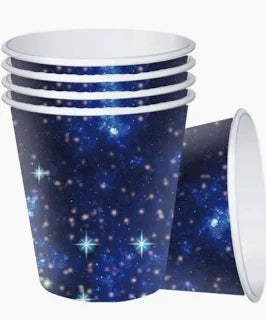 Space Astronaut Happy Birthday To You Paper Cups