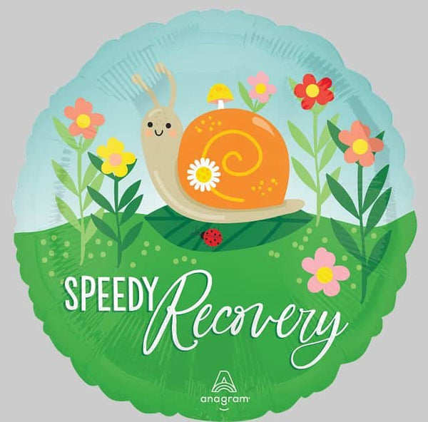 Speedy Recovery Foil Balloon 18 inch